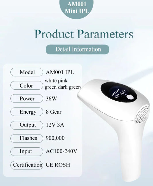 GlowSkin™ Laser Hair Remover