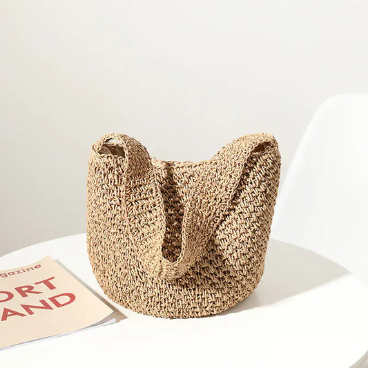 EcoLuxe™ Straw Bag
