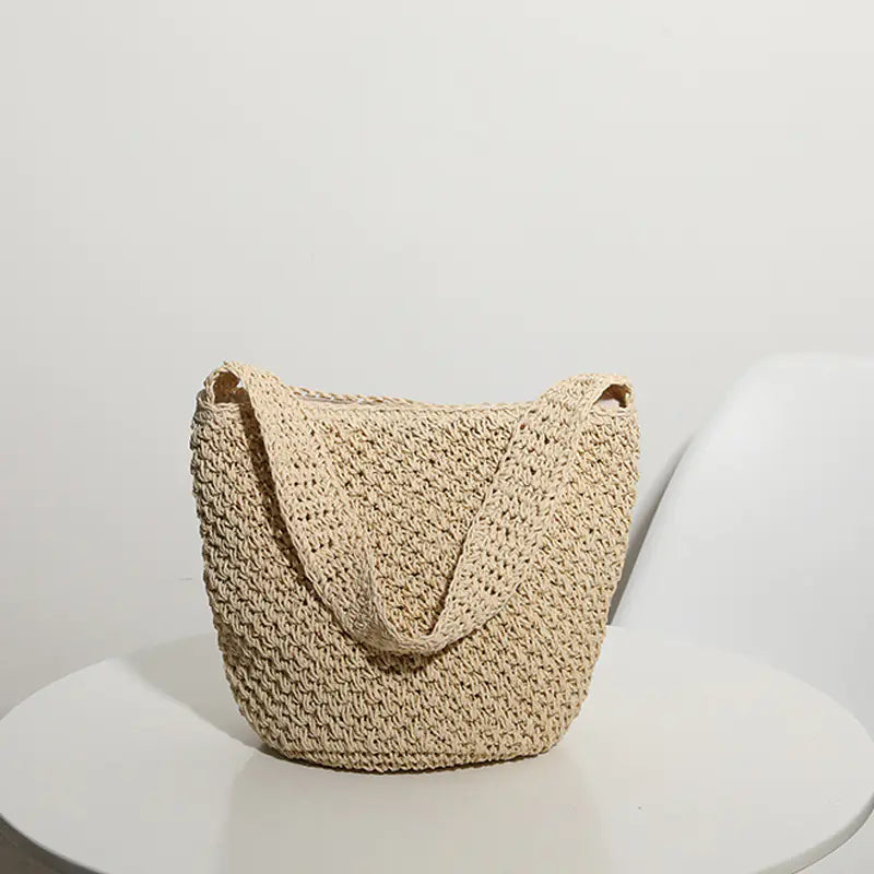 EcoLuxe™ Straw Bag
