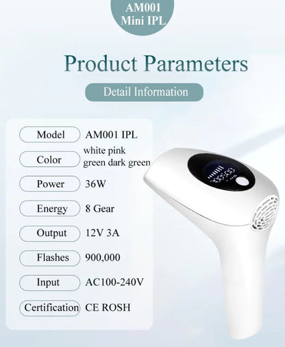 GlowSkin™ Laser Hair Remover
