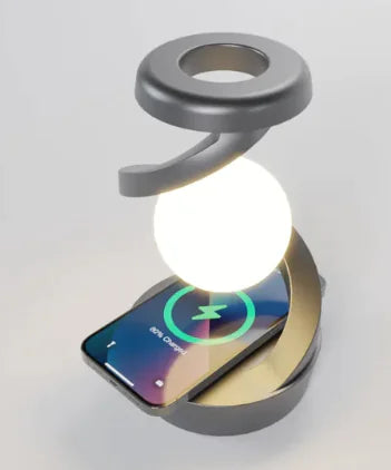 LuxSpiral™ Touch & Charge Lamp
