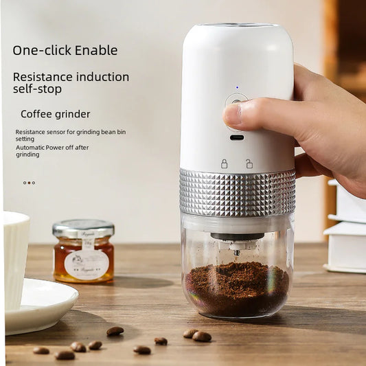 Portable Electric Coffee Grinder for Home Use