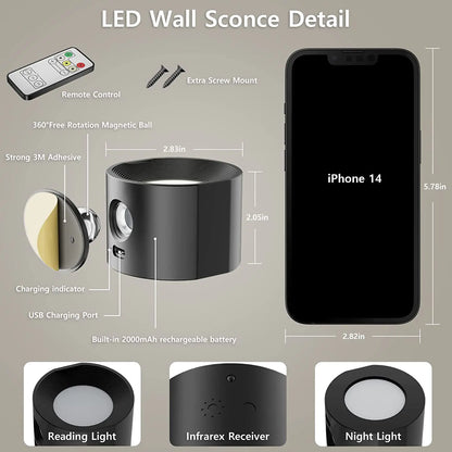GlowControl™ Magnetic Lamp
