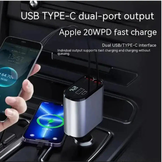 QuickVolt™ 100W Car Charger