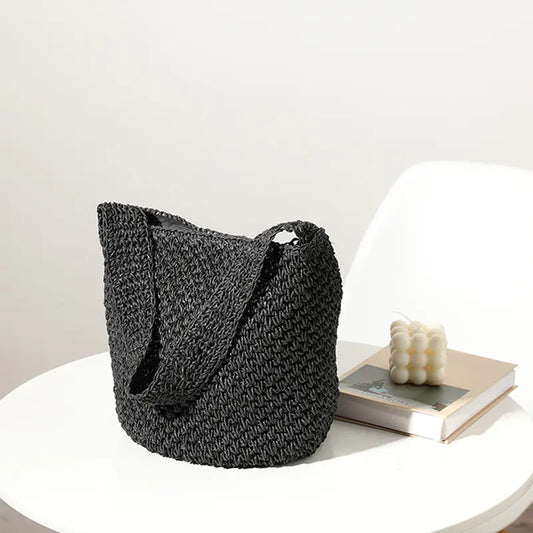 EcoLuxe™ Straw Bag