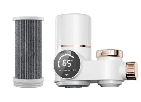 Kitchen Faucet Water Filter with LED Display (One Set)